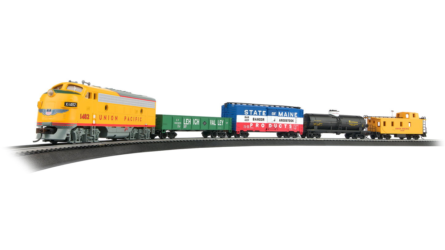 Bachmann 00791 Golden Spike HO Gauge Diesel Freight Train Set