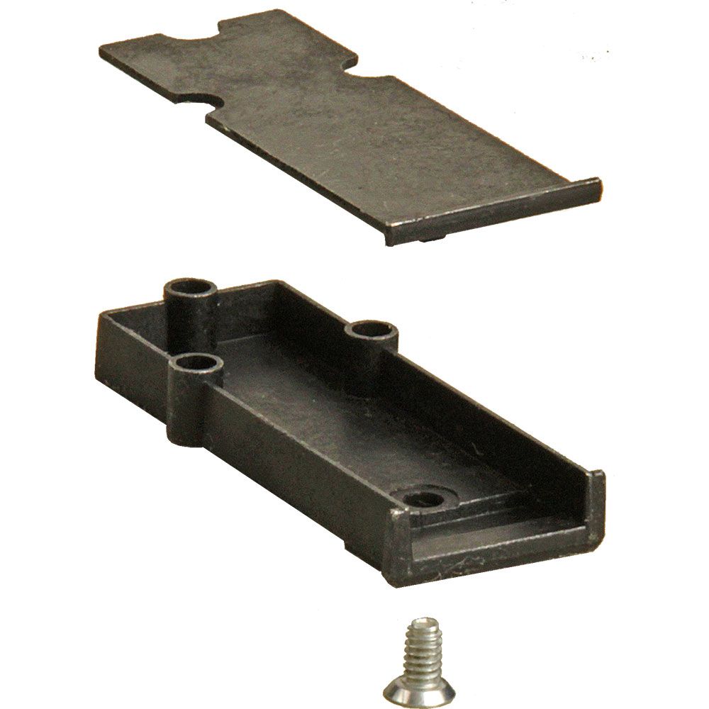 Kadee 819 O Black Extended Metal Gearboxes & Lids (Pack of 8)