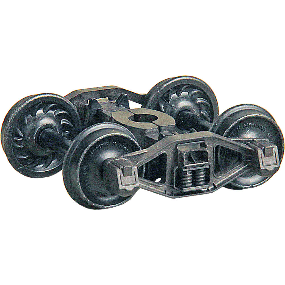 Kadee 1572 HO Code 88 Bettendorf Self Centering Trucks 33" Ribbed Wheels (Pair)