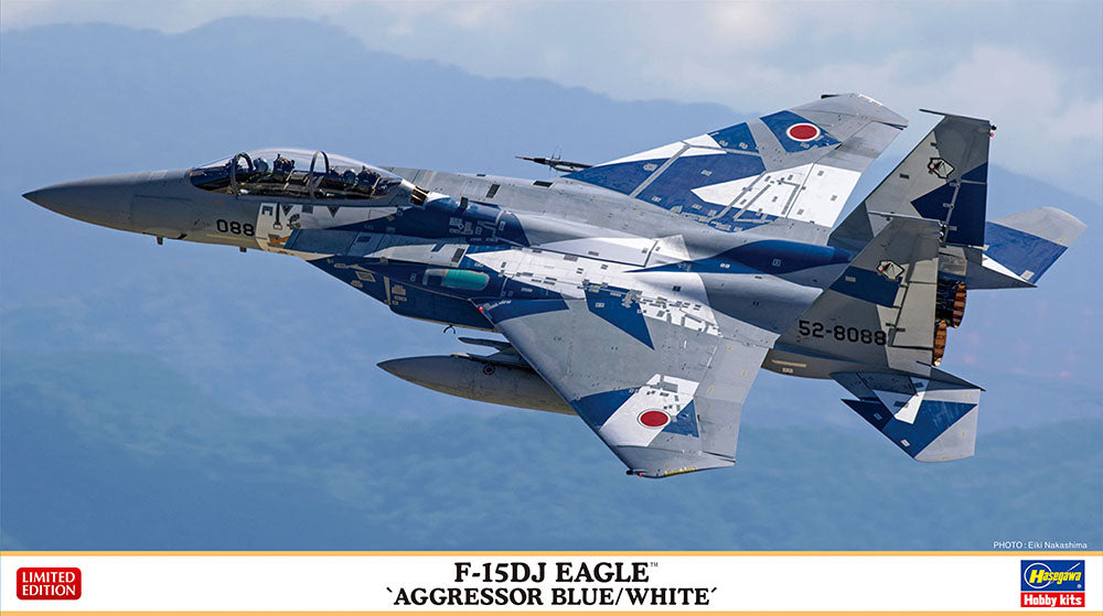 Hasegawa 02379 1:72 McDonnell Douglas F-15DJ Eagle Aggressor Military Plane Kit