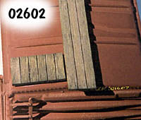 B.T.S. 02602 S A.M. 40' Boxcar Laser Cut Roofwalk