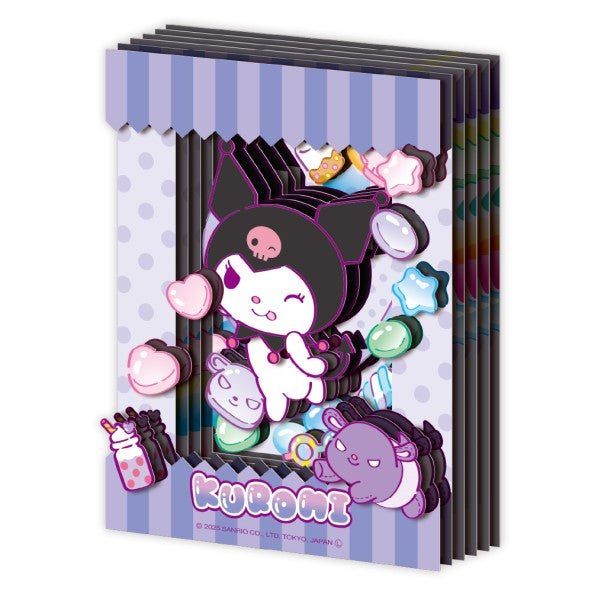 Ensky 52732 SA-M05 Kuromi Paper Shadow Art