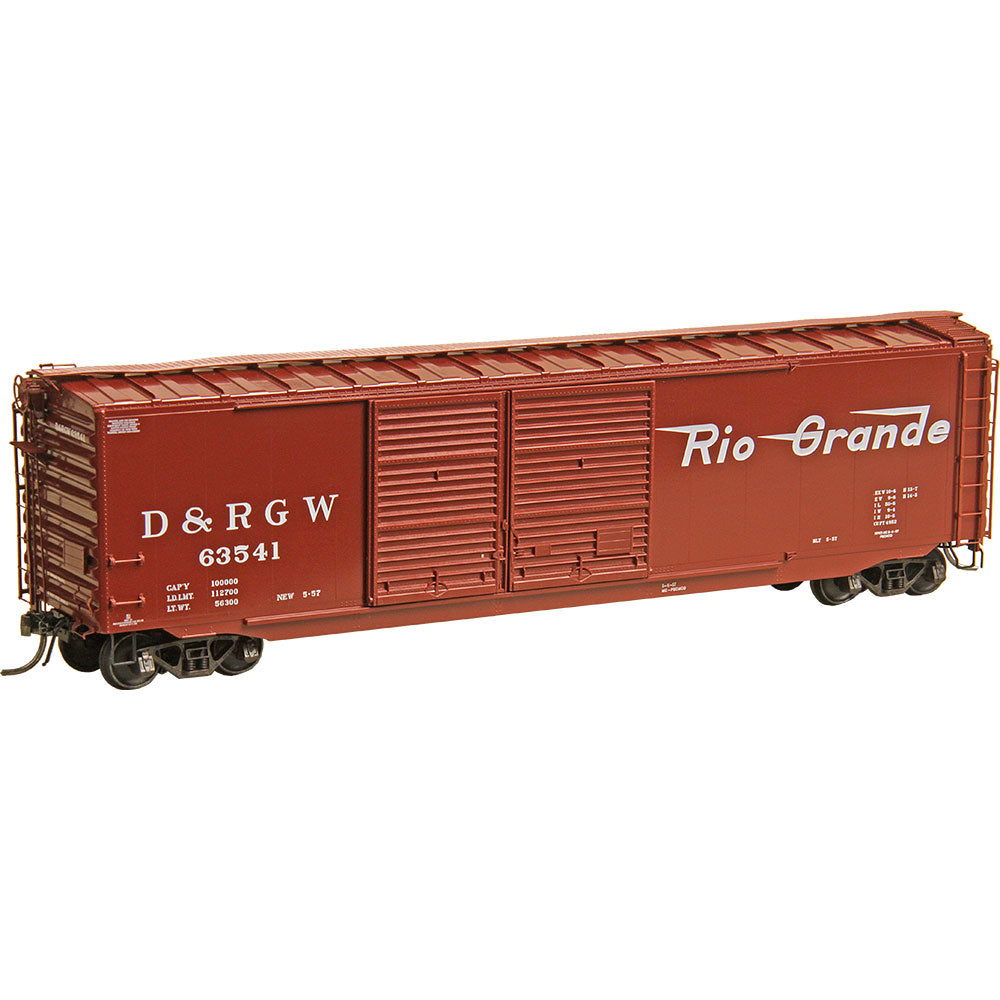 Kadee 6743 HO Denver & Rio Grande Western Ready to Run 50' PS-1 Boxcar #63541