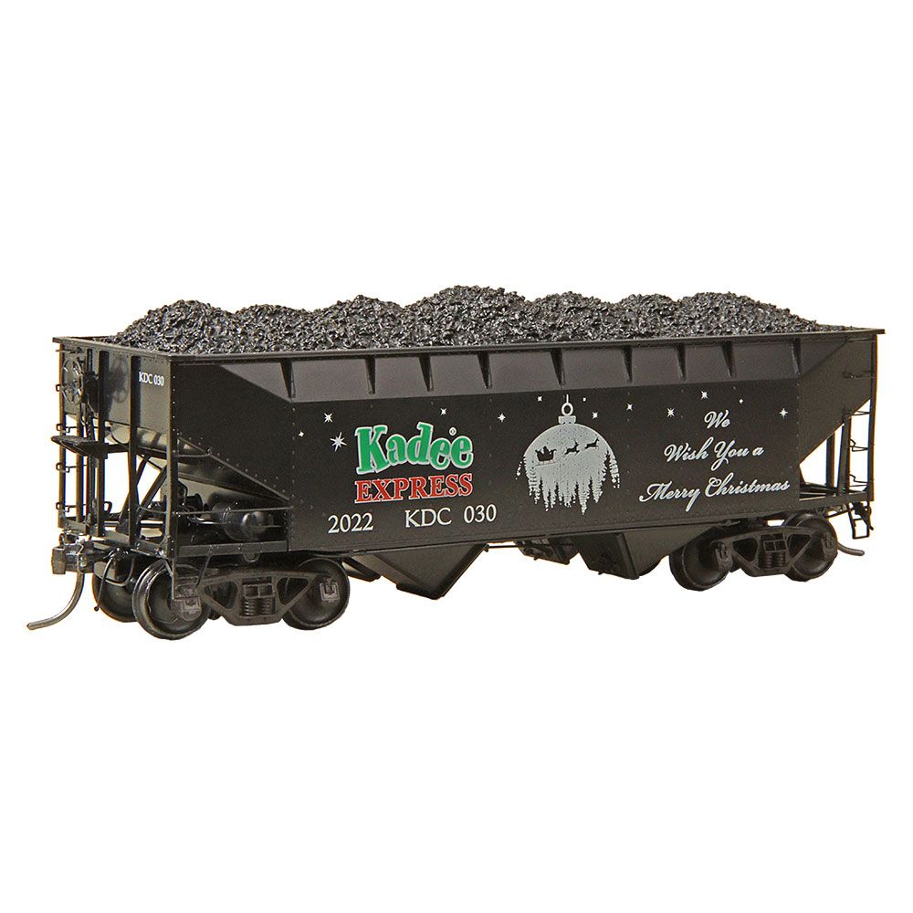 Kadee 6930 HO 2022 Kadee Express Christmas Car 50 Ton AAR 2 Bay Open Hopper #030
