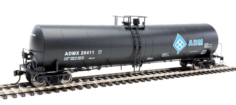 Walthers 910-1251 HO ADM RTR Trinity 25,000-Gallon Tank Car #25411