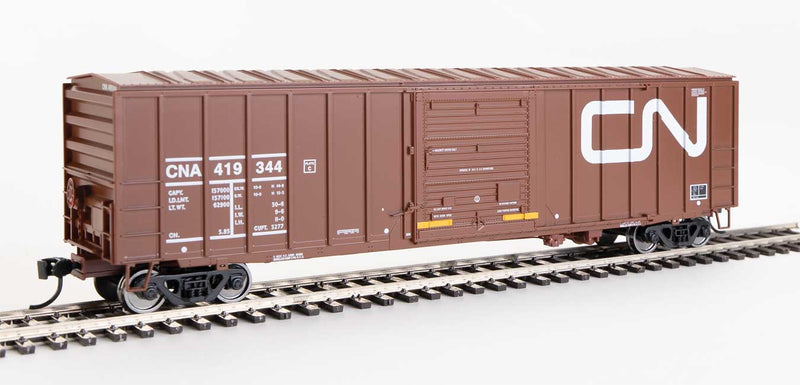 Walthers 910-1853 HO CN RTR 50' ACF Exterior Post Boxcar #419380