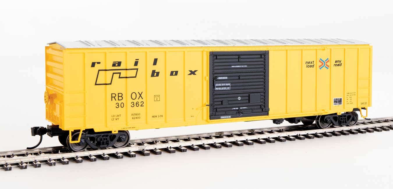 Walthers 910-1866 HO Railbox RTR 50' ACF Exterior Post Boxcar #30362