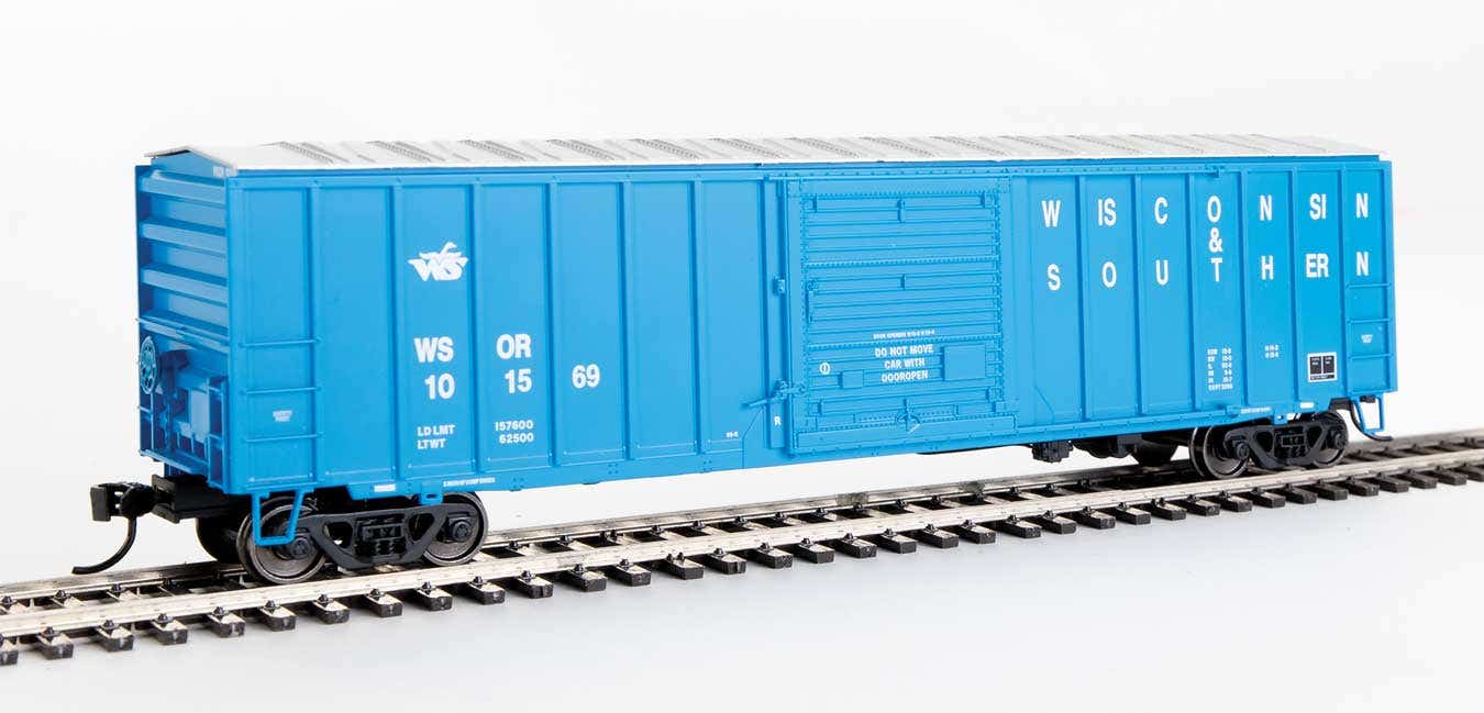 Walthers 910-1869 HO WSOR RTR 50' ACF Exterior Post Boxcar #101569