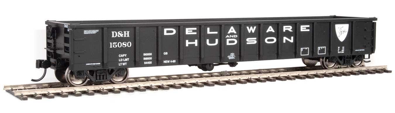 Walthers 910-6275 HO Delaware & Hudson 53' Railgon Gondola #15080