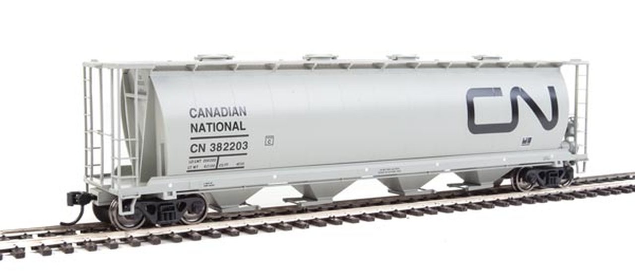 Walthers 910-7808 HO Canadian National 59' Cylindrical Hopper #382203