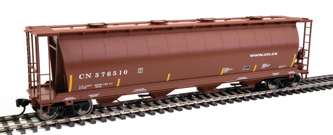 Walthers 910-7836 HO Canadian National RTR 59' Cylindrical Hopper #376510