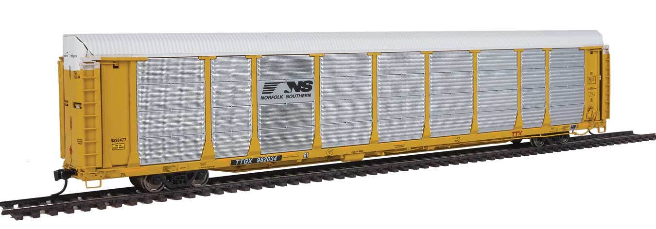 Walthers 920-101364 HO Norfolk Southern 89' Thrall Bi-Level Autorack #982034 LN/Box