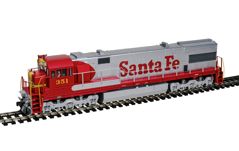 Atlas 10004605 HO Santa Fe Passenger Silver Series U28CG Diesel Locomotive #354