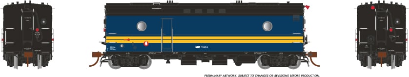 Rapido Trains 107358 HO VIA Rail Canada Oh So Noisy Steam Heater Car #15474