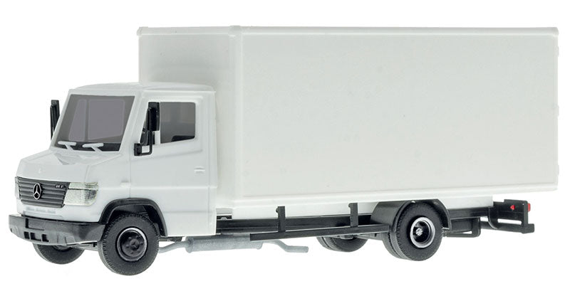 Kibri 11246 HO White Mercedes-Benz T2 Vario Box Truck Plastic Model Kit