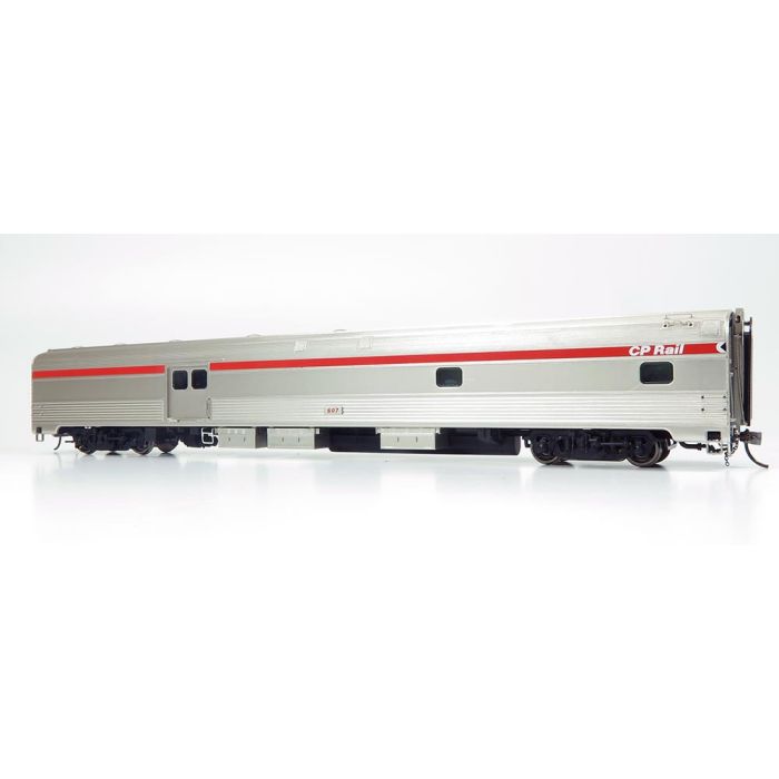 Rapido Trains 114008 HO CP Rail Action Red Budd Baggage-Dorm Car #609