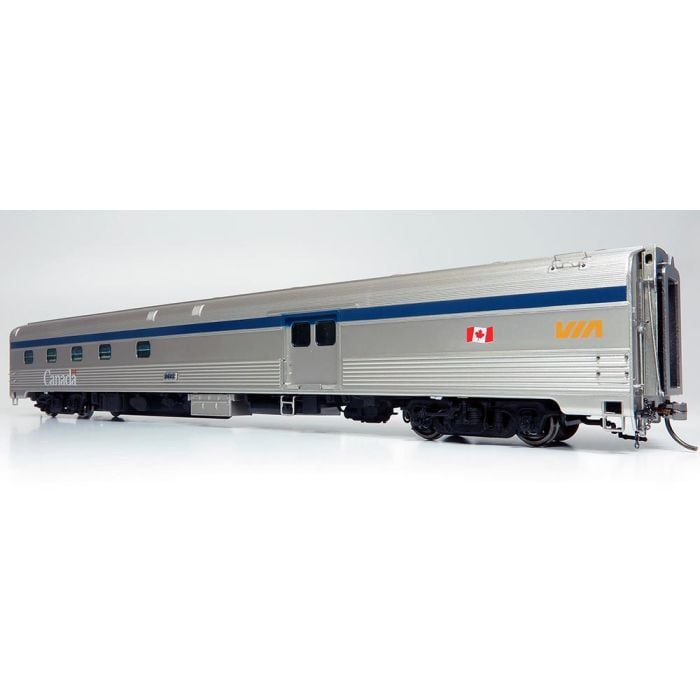 Rapido Trains 114017 HO VIA Rail Canada Scheme Budd Baggage-Dorm Car #8604