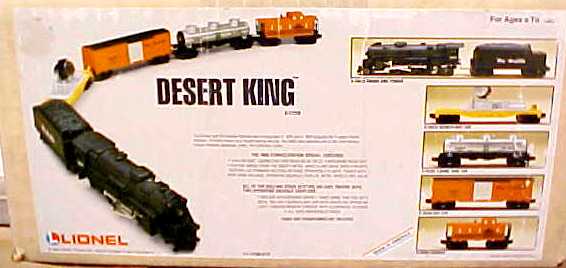 Lionel 6-11758 1989 Desert King Set Service Station Special O Gauge Train Set MT/Box