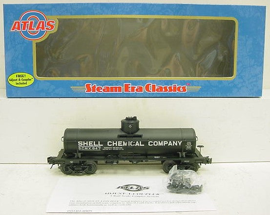 Atlas 8659-2 Shell Single Dome Chemical Tank Car LN/Box