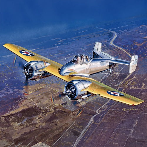 Academy 12363 1:48 USN XF5F-1 Skyrocket Aircraft Plastic Model Kit