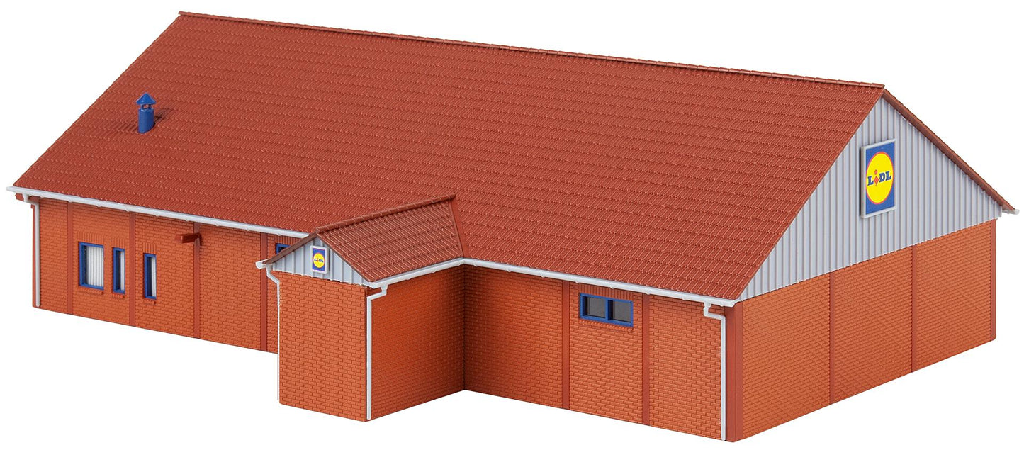 Faller 130615 HO Lidl Supermarket Building Kit