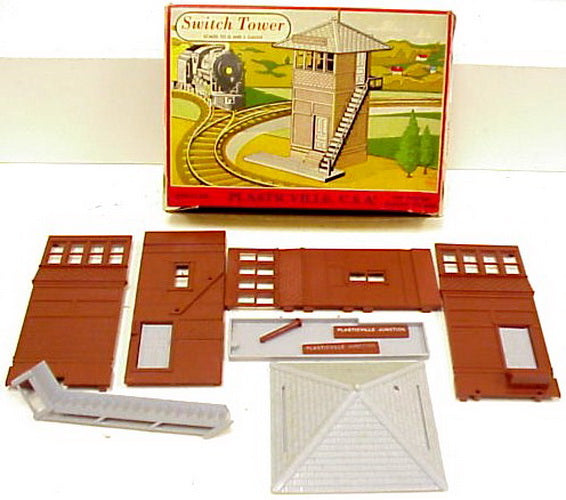 Bachmann 1402 Vintage O Plasticville Switch Tower Building Kit