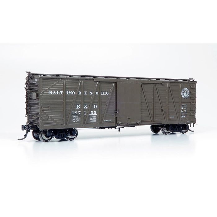 Rapido Trains 142002 HO Baltimore & Ohio USRA Single Sheathed Boxcar (Pack of 6)
