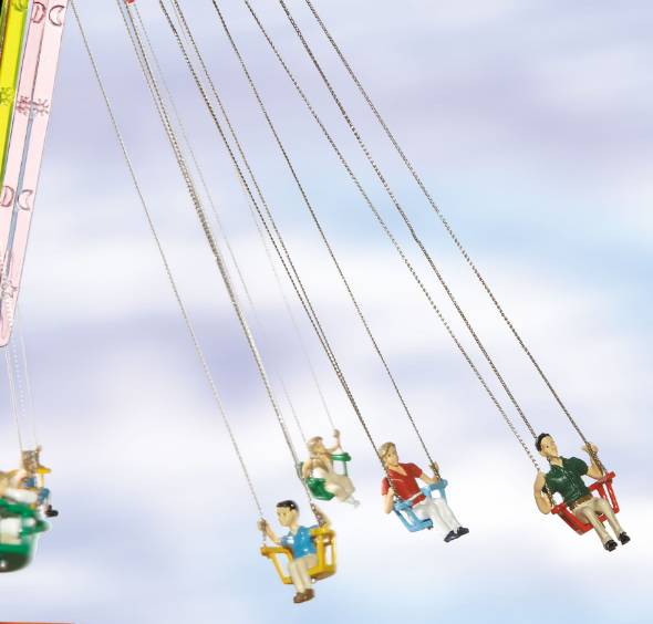 Lionel 6-14203 O Gauge Lionel Amusement Park Swing Ride NIB