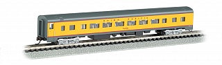 Bachmann 14254 N Union Pacific 85' Smooth-Side Coach with Lighting #5430 LN/Box