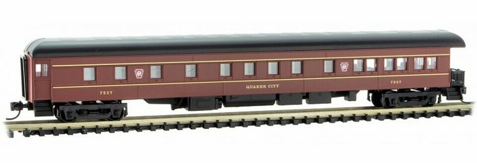 Micro-Trains 14400360 N Pennsylvania 3-2 Heavyweight Observation Car #7507