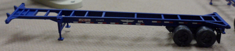 Deluxe Innovations 1061 N Blue APL Logistics 40'' Container Chassis (Set of 2)