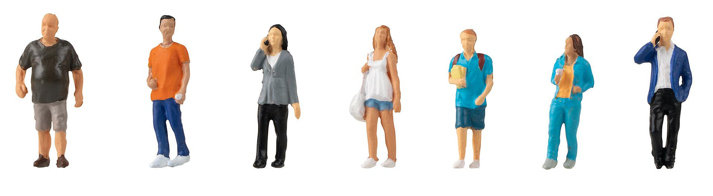 Faller 151636 HO In the Town Centre Figures (Set of 7)