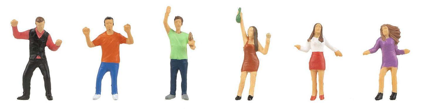 Faller 151646 HO At the Club Figure Set (Set of 6)