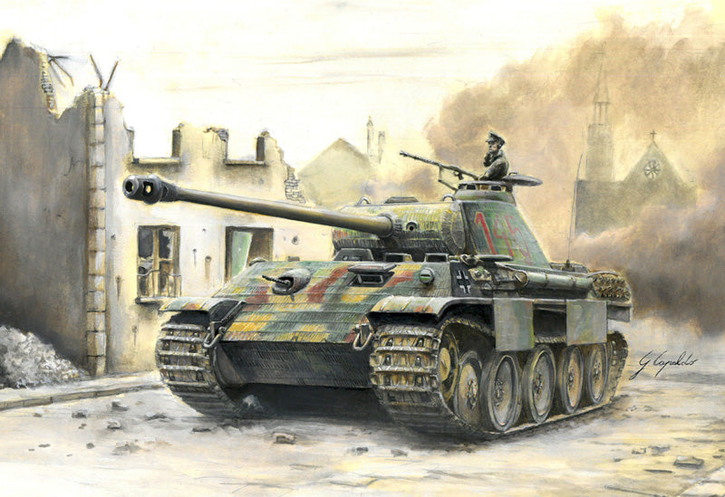 Italeri 15752 1:56 Sd. Kfz. 171 PANTHER Ausf. A Military Tank Model Kit