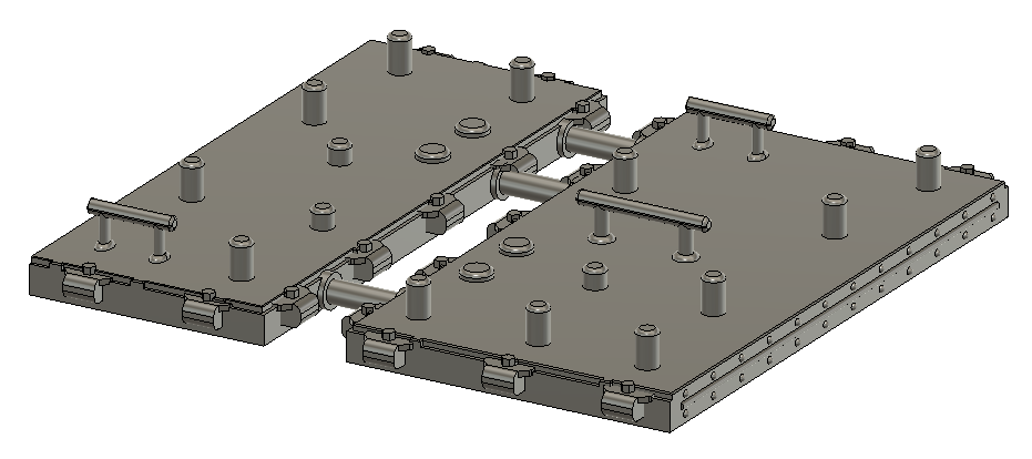 CMR Products 425-1112 N Undecorated LinkUP PTC 2 Piece Array (Pack of 2)