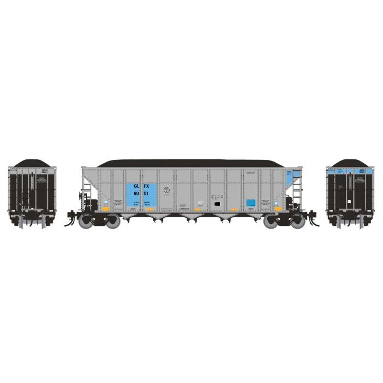 Rapido Trains 169010A HO GLFX Autoflood III Rapid Discharge Hopper