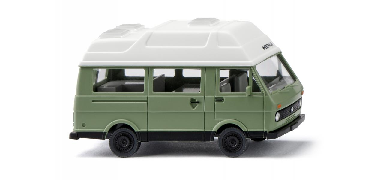 Wiking 026901 HO VW LT 28 Light Green Camper Van