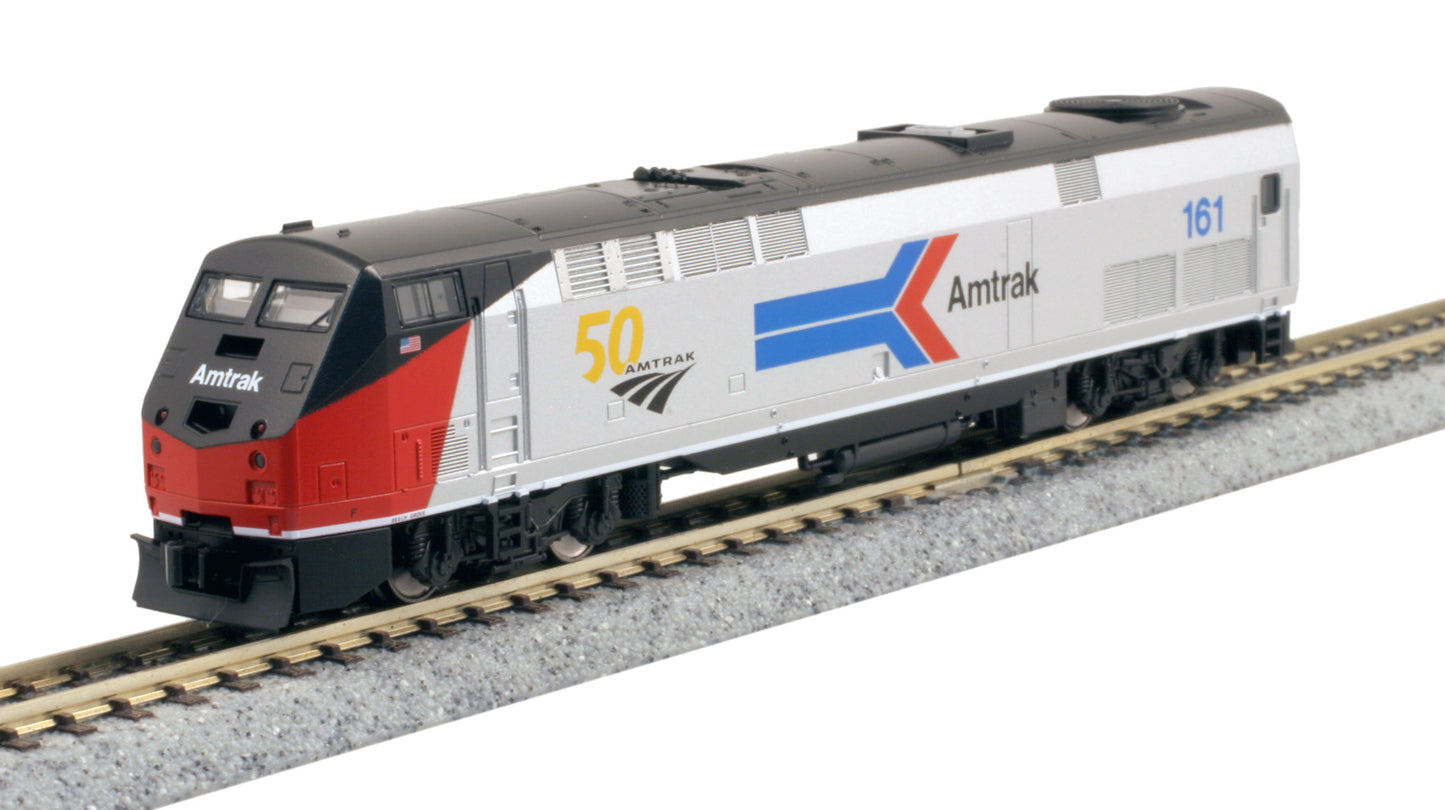 Kato 176-6036-DCC N Amtrak 50th Anniversary P42 Diesel Locomotive with DCC #161