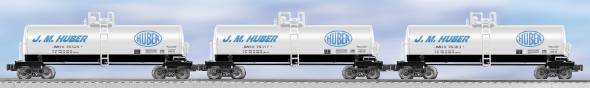 Lionel 6-17976 Huber Unibody Tank Car (Pack of 3) LN/Box