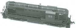 Cal Scale 411 HO ALCO RS-11 Diesel Loco PRR Induction Phone Antenna Supports