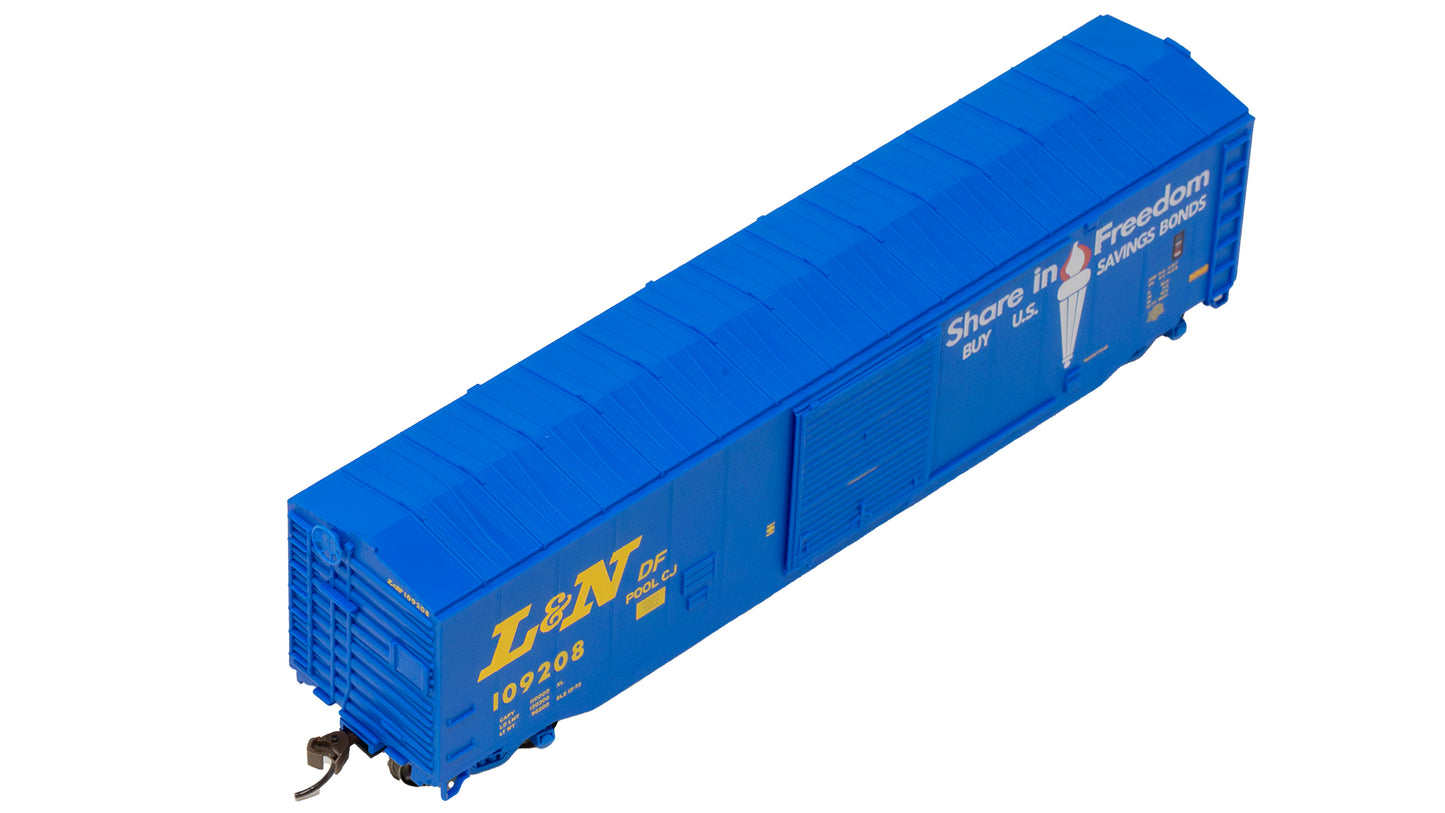 Bachmann 19414 HO L&N 50' Sliding Door Boxcar without Roofwalk #109208