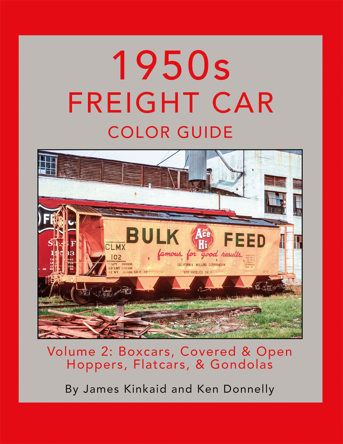 Morning Sun Books 1771 1950s Freight Car Color Guide Volume 2 Book