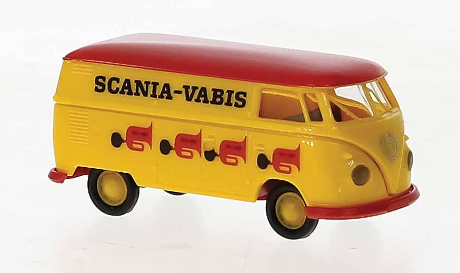 Brekina Automodelle 32769 HO Scania-Vabis Volkswagen T1b Kasten Cargo Van