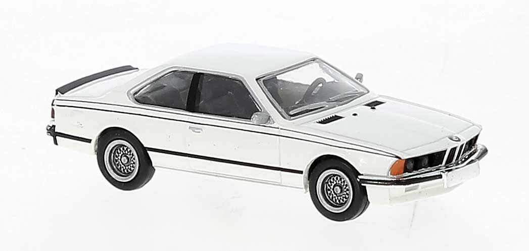 Brekina Automodelle 24358 HO Assembled White 1977 BMW 635i 2-Door