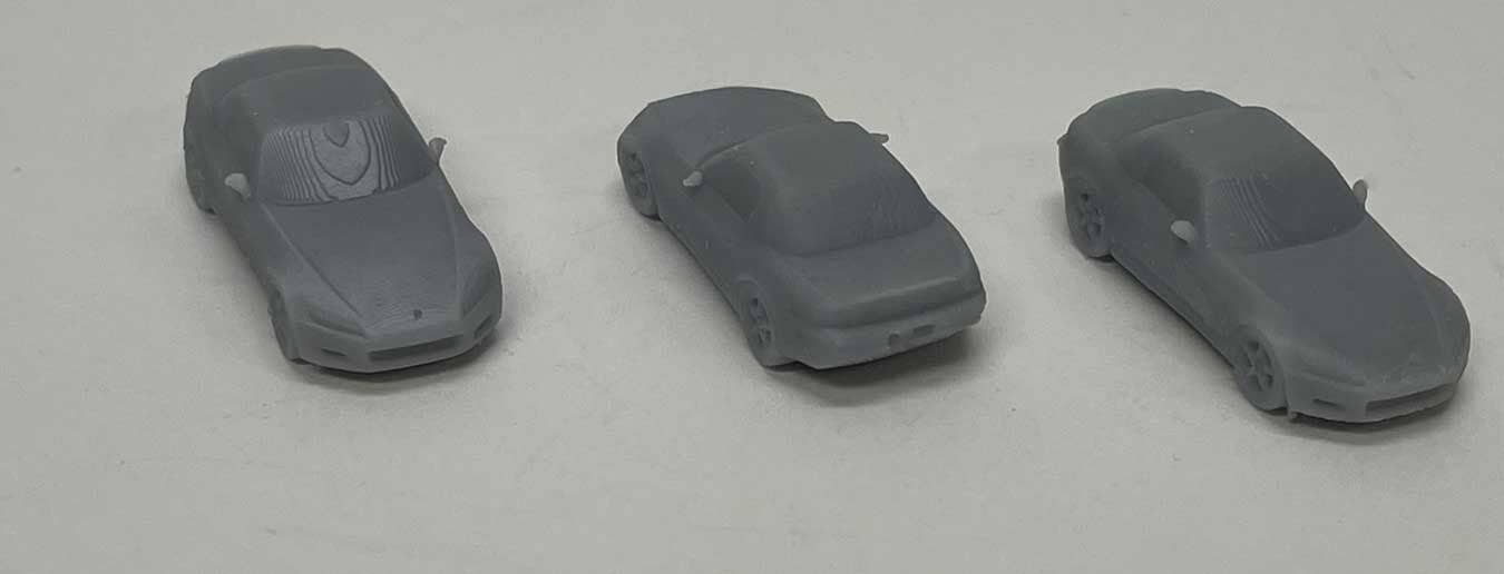 Phoenix Precision Models 30126 N 1999-2009 Honda S2000 3-D Kit (Pack of 3)