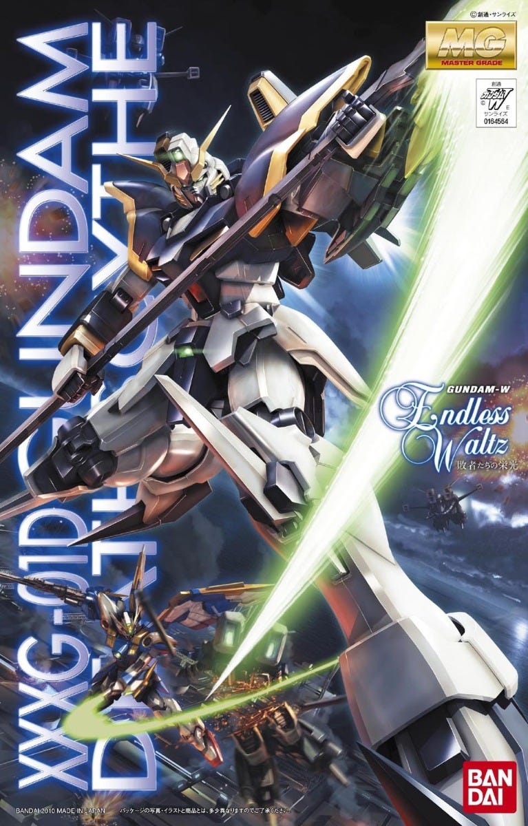 Bandai 2091973 1:100 MG Gundam Deathscythe (EW) Plastic Model Kit