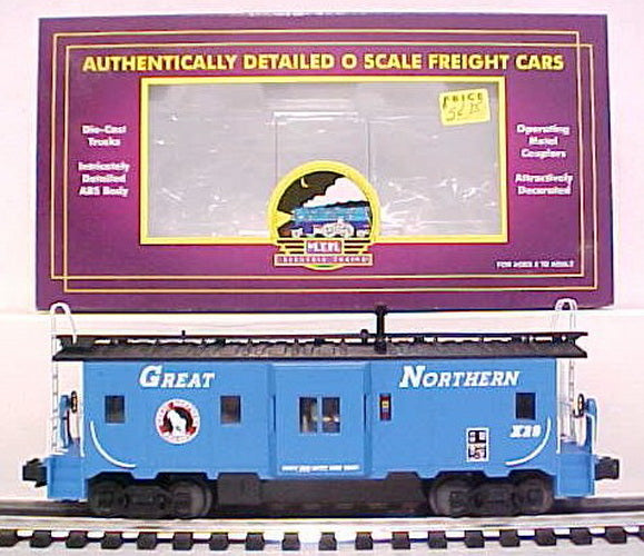 MTH 20-91073 O Great Northern Bay Window Caboose #X23 LN/Box