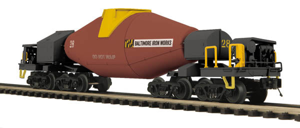 MTH 20-98789 HOT METAL CAR BALTIMORE IRON WORKS LN/Box