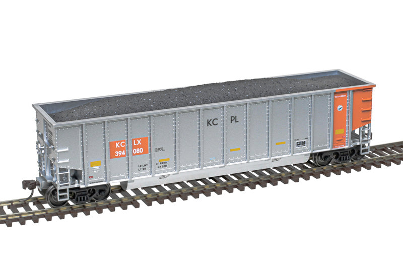 Atlas 20007722 HO KCLX Trainman Aluminum Coal Gondola #394123