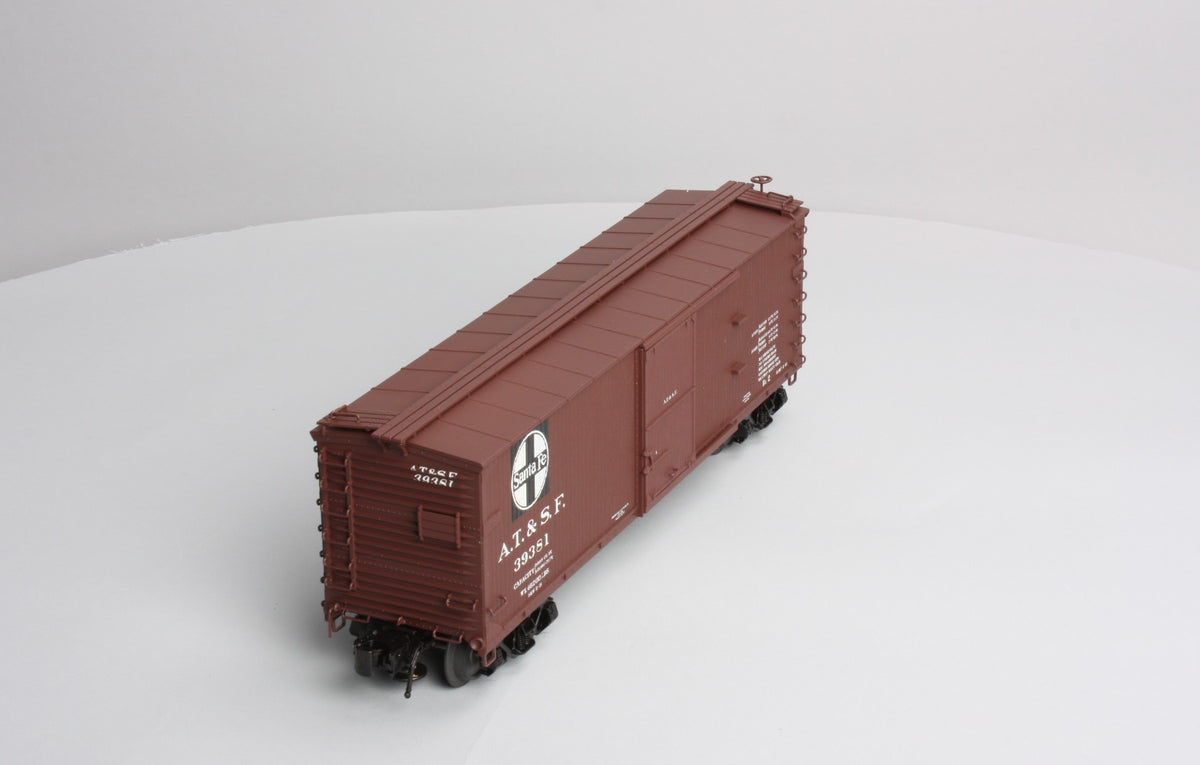 Atlas 8305-3 O Gauge Santa Fe Double-Sheathed Boxcar #39381 (3-Rail) LN/Box